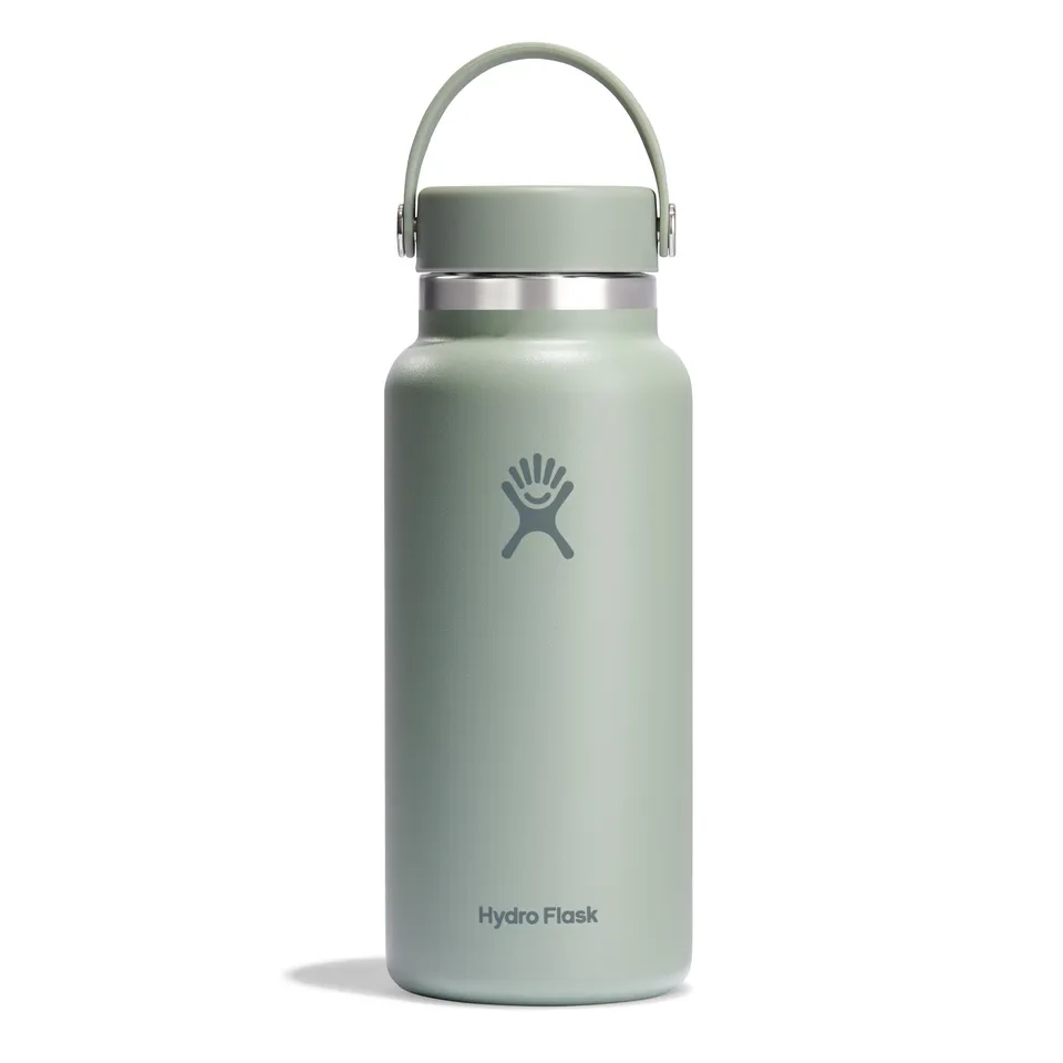 hydro-flask-wide-mouth-isolierflasche-946-ml-32-oz-mit-flex-cap-agave image 1