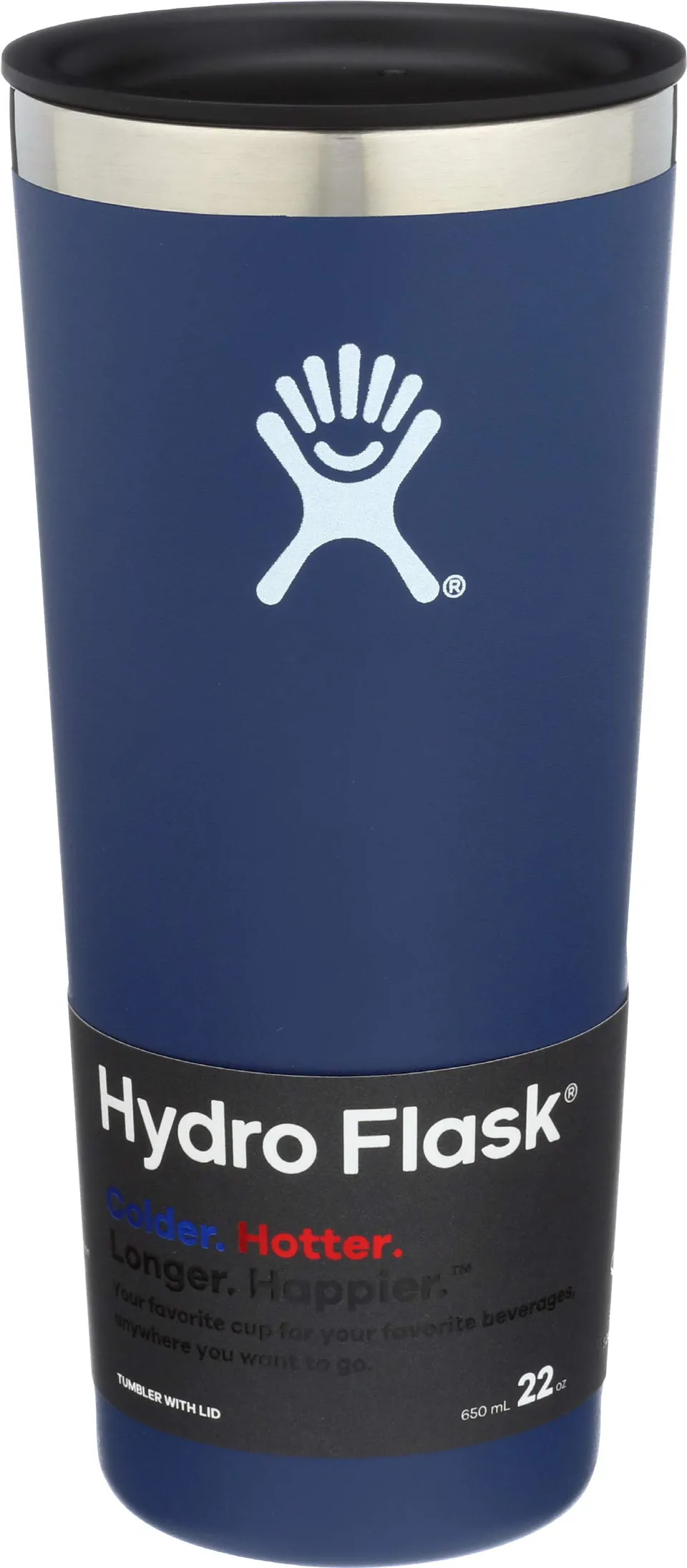 hydro-flask-tumbler-trinkbecher-cobalt-651-ml-22-oz image 1