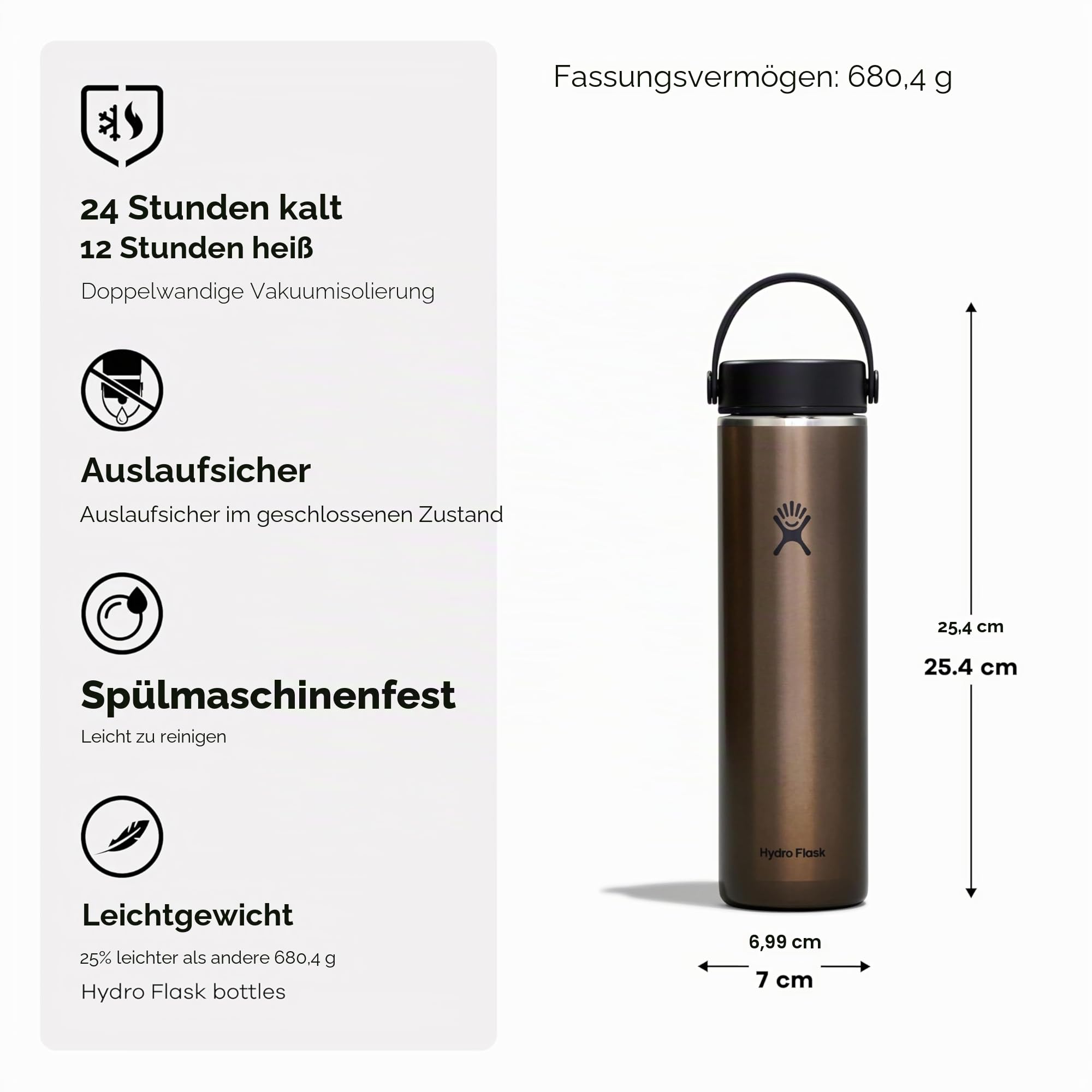 hydro-flask-trail-series-trinkflasche-710-ml-serpentine-wide image 5