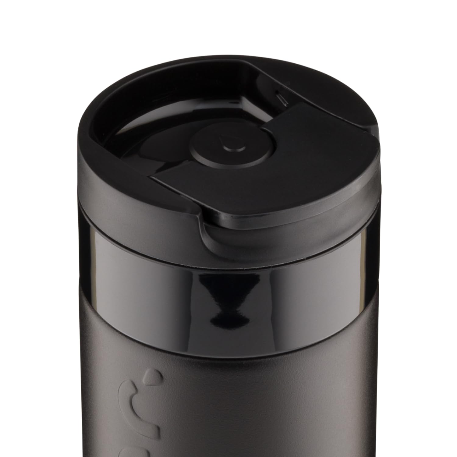 dopper-travel-mug-thermobecher-400-ml-blazing-black-aus-90-recyceltem-edelstahl image 4