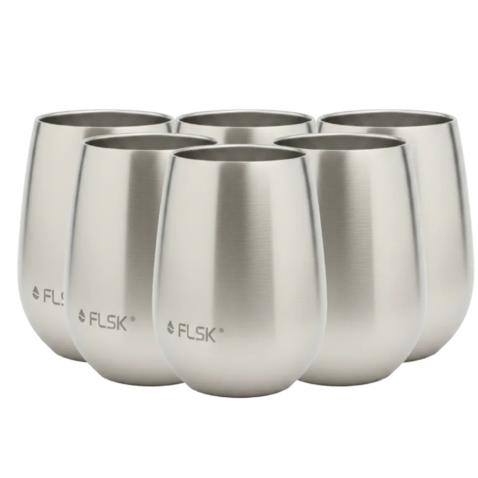 flsk-tumbler-5-1-set-350-ml-6x-edelstahl-trinkbecher-bruchsicher image 1