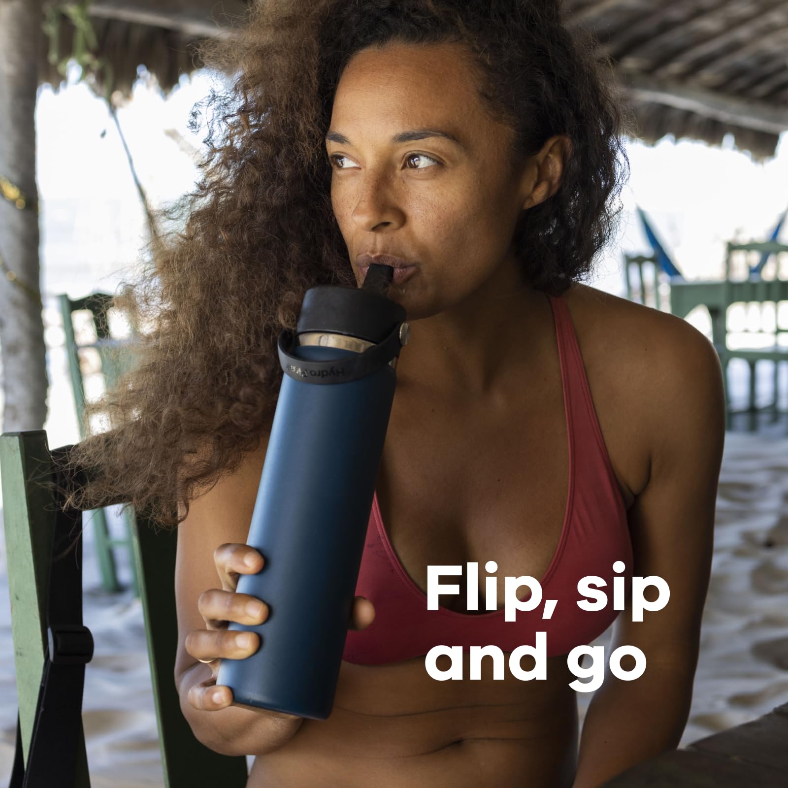 hydro-flask-wide-mouth-trinkflasche-907-ml-mit-flex-straw-cap-sugarplum image 7