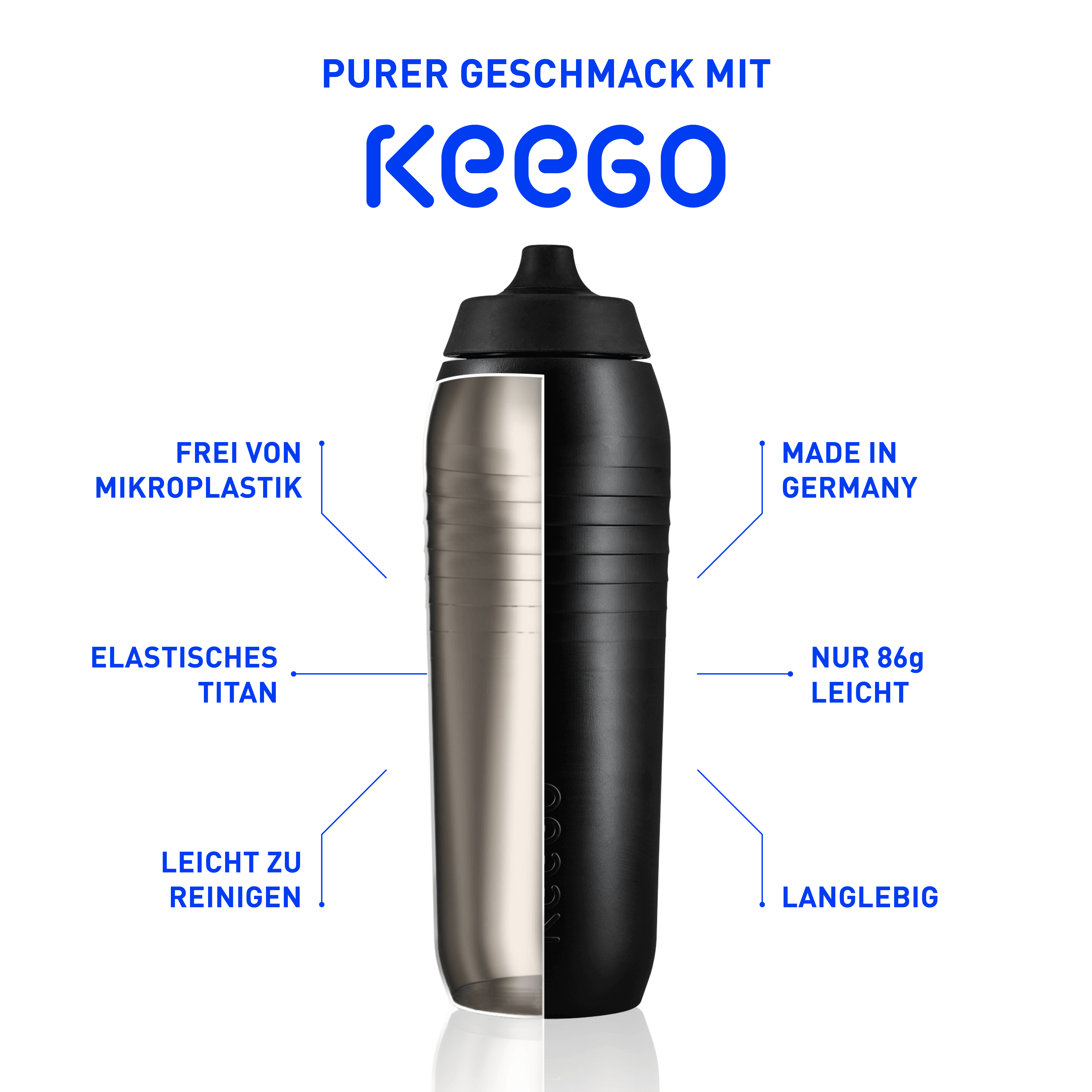 keego-trinkflasche-titan-0-75-l-gravel-green-squeezable image 8