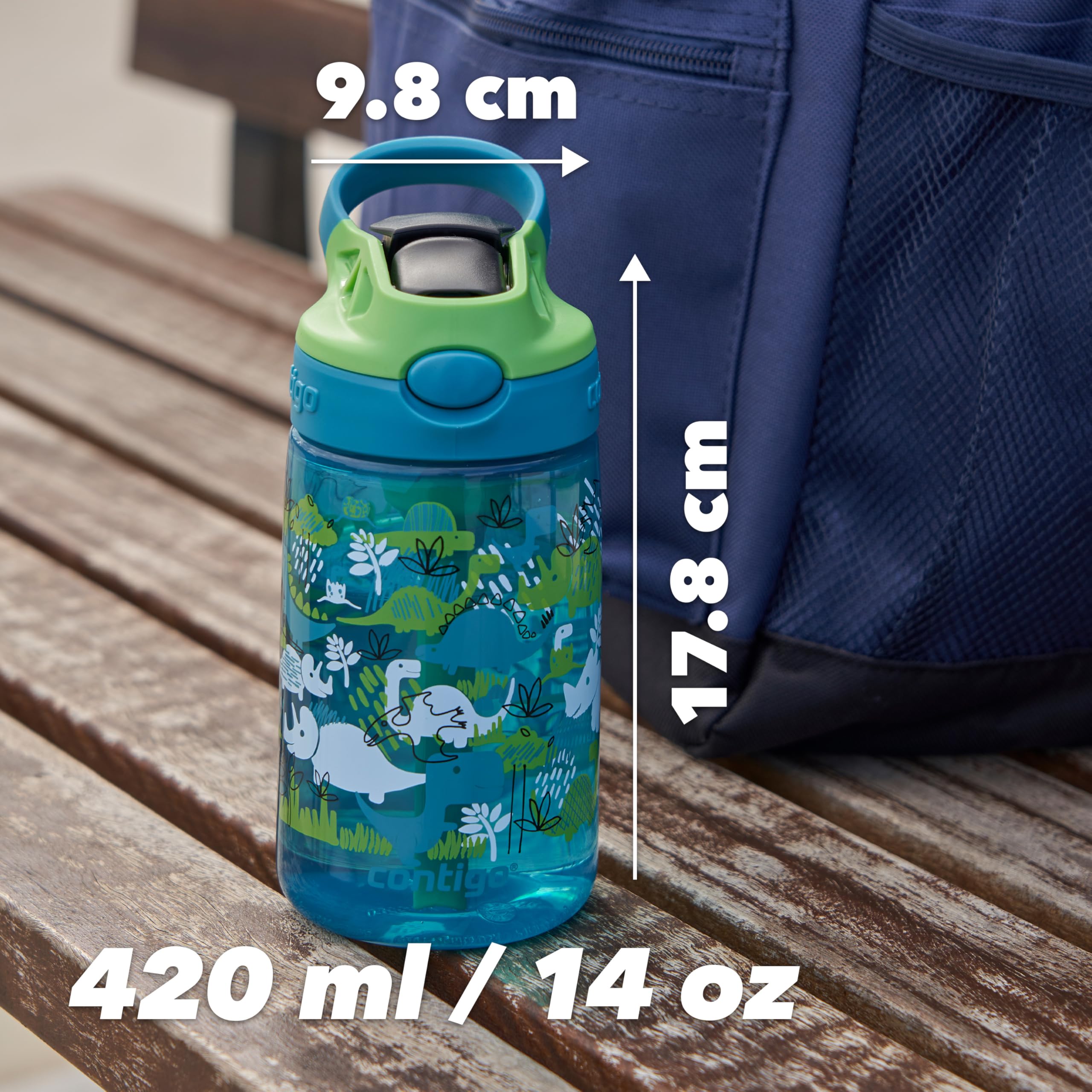 contigo-easy-clean-autospout-kinder-trinkflasche-420-ml-mit-strohhalm image 8